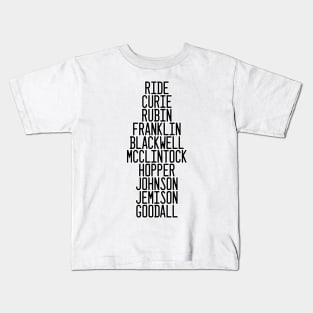 Women of STEM Kids T-Shirt